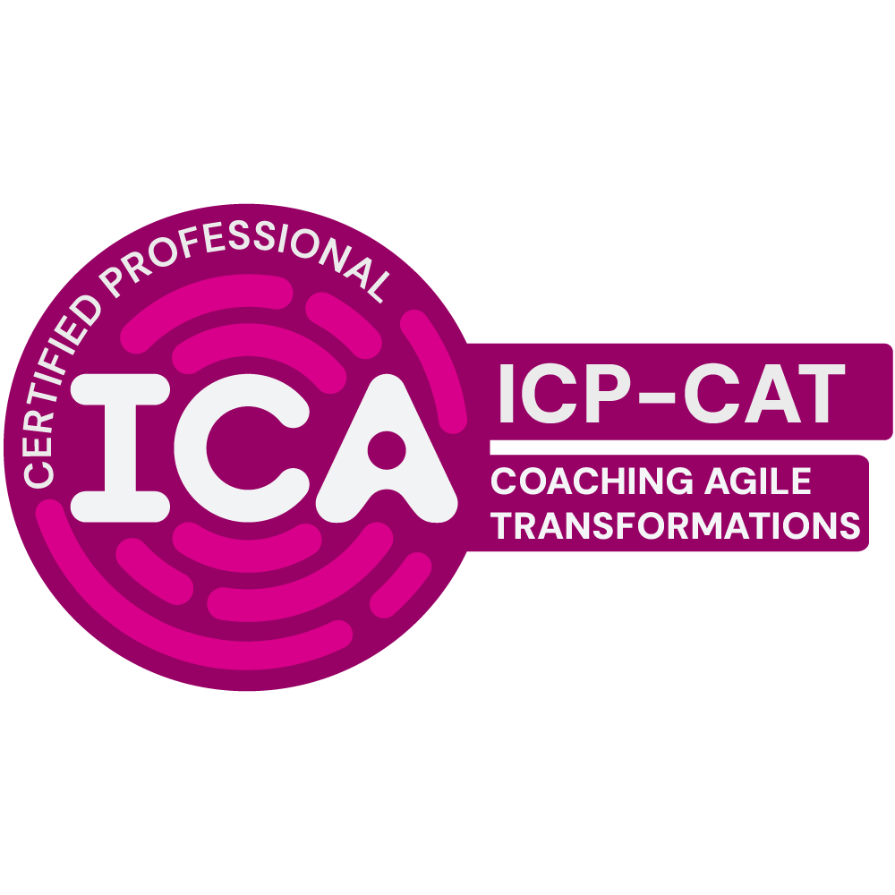Coaching Agile Transformations badge